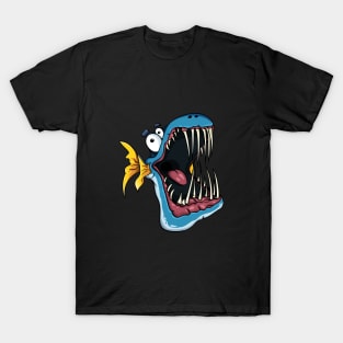 Crazy Funny Fish T-Shirt